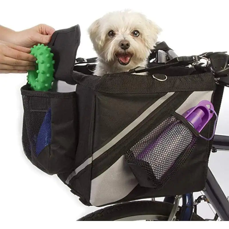 Cesta portabebés para bicicleta para perros pequeños