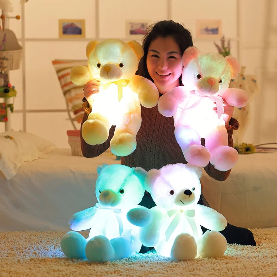 Ours en peluche LED