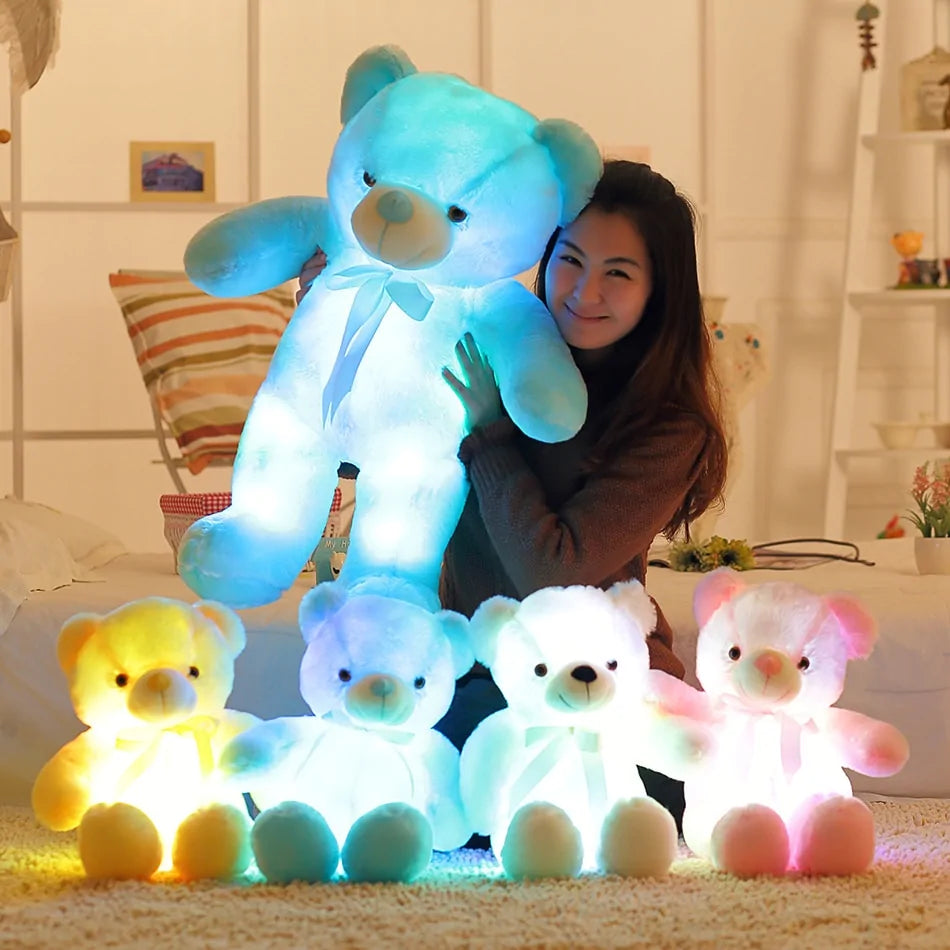 Ours en peluche LED