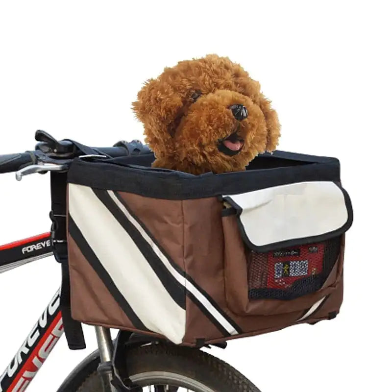 Cesta portabebés para bicicleta para perros pequeños