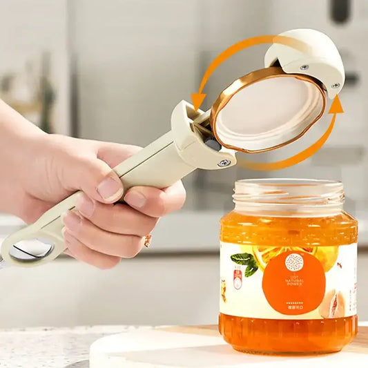 Adjustable Magnetic Multi-Function Bottle And Jar Opener