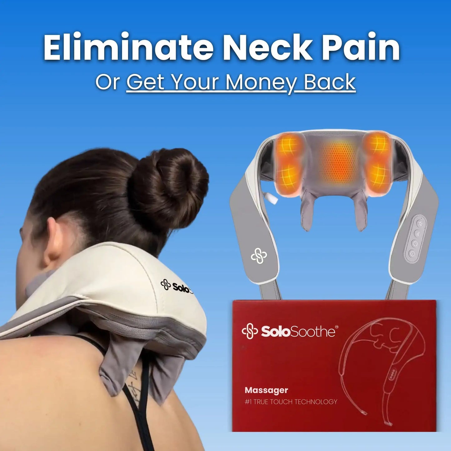 Electric Neck Massager with soothing Heat